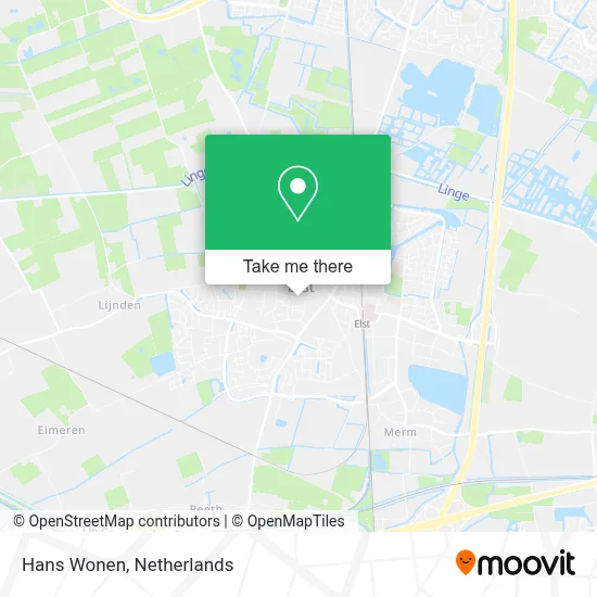 Hans Wonen map