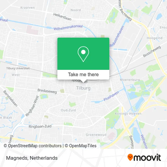 Magneds map