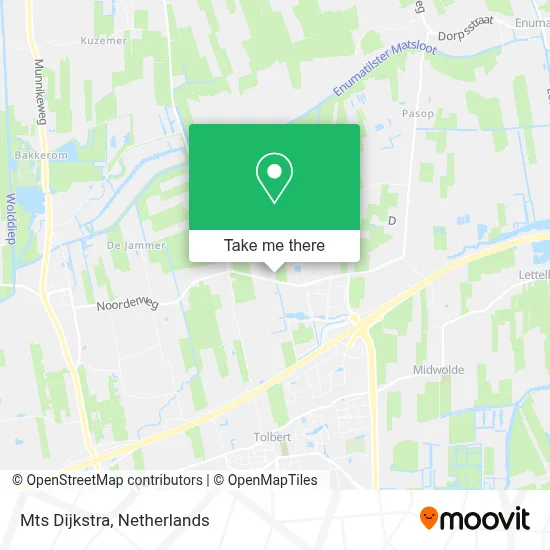 Mts Dijkstra map