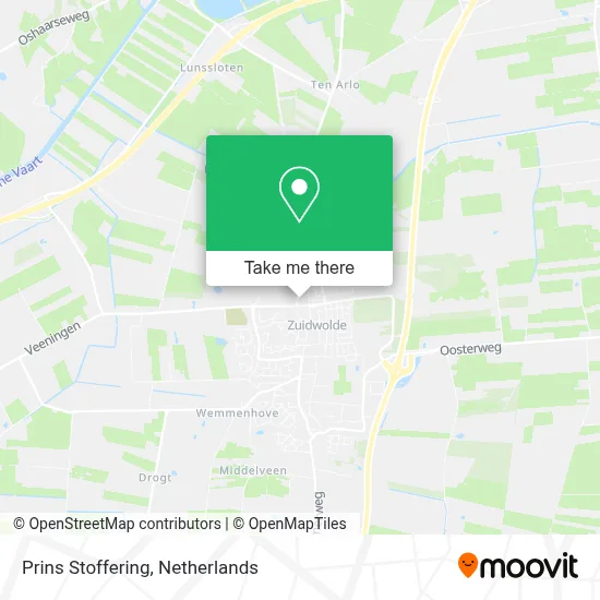 Prins Stoffering map