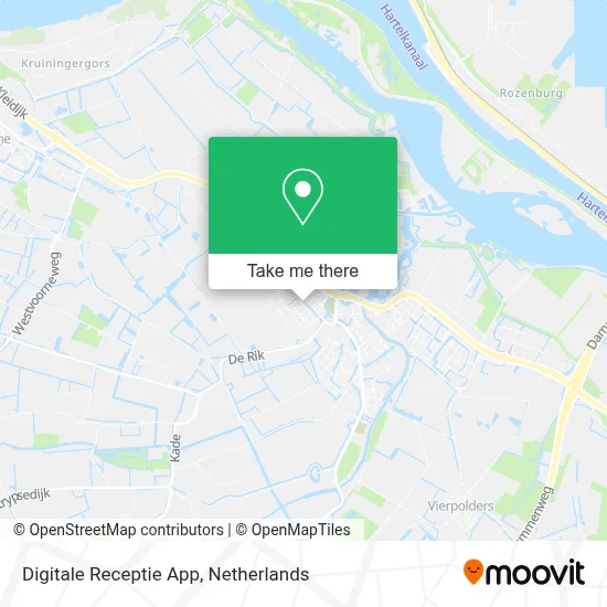 Digitale Receptie App map