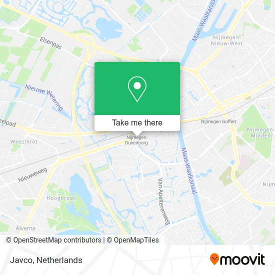 Javco map
