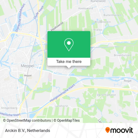 Arckin B.V. map