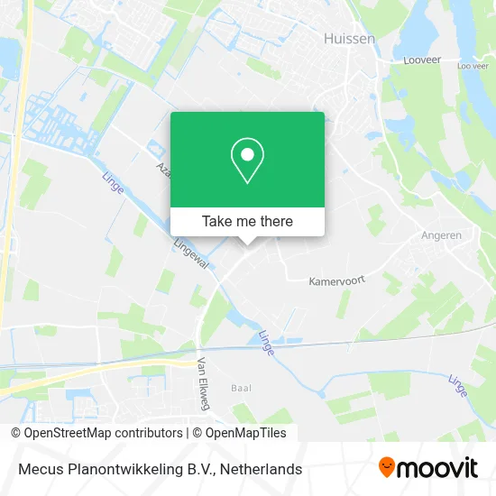 Mecus Planontwikkeling B.V. map