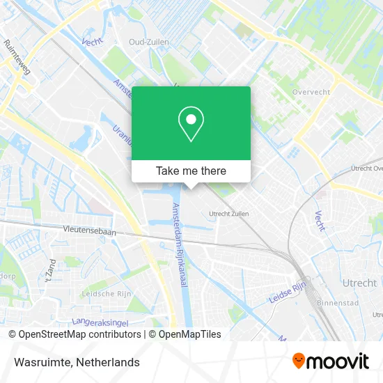 Wasruimte map