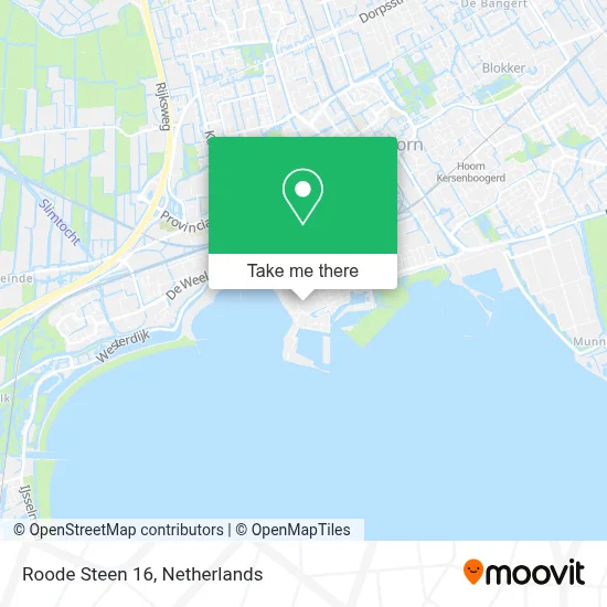 Roode Steen 16 map