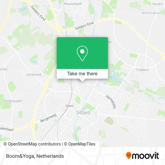 Boom&Yoga map