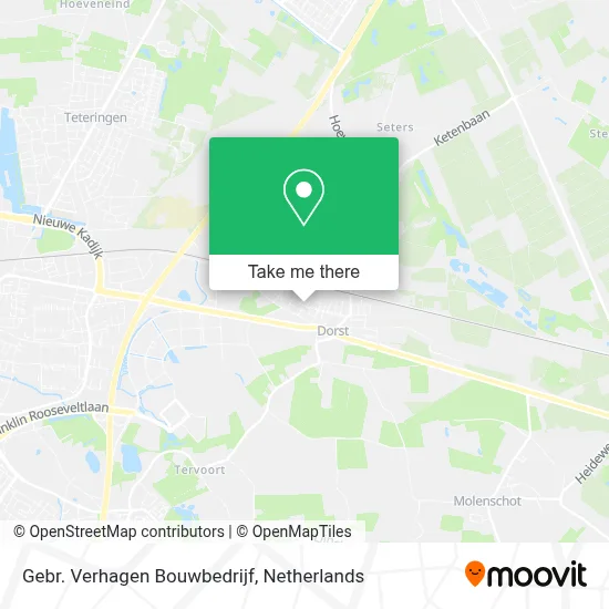 Gebr. Verhagen Bouwbedrijf map