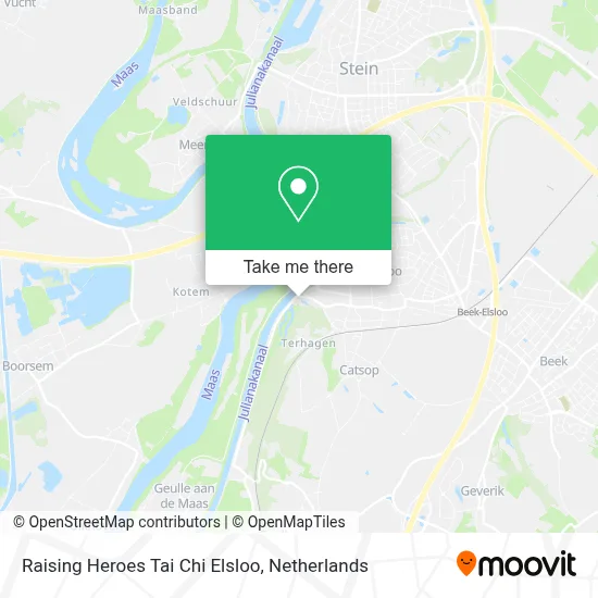 Raising Heroes Tai Chi Elsloo map