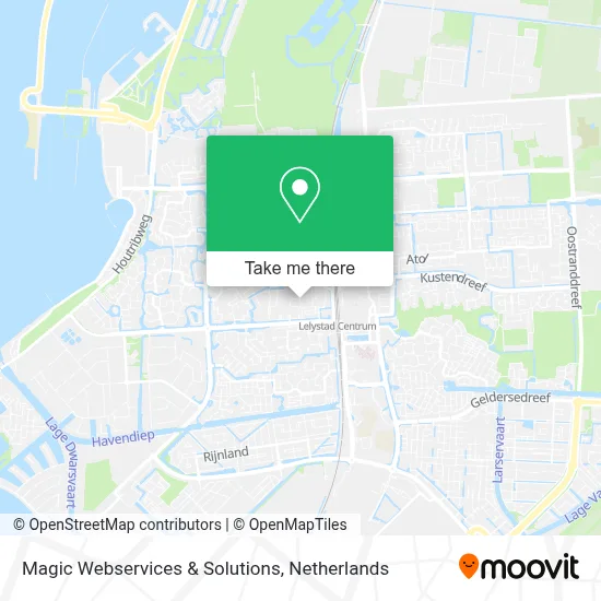 Magic Webservices & Solutions map