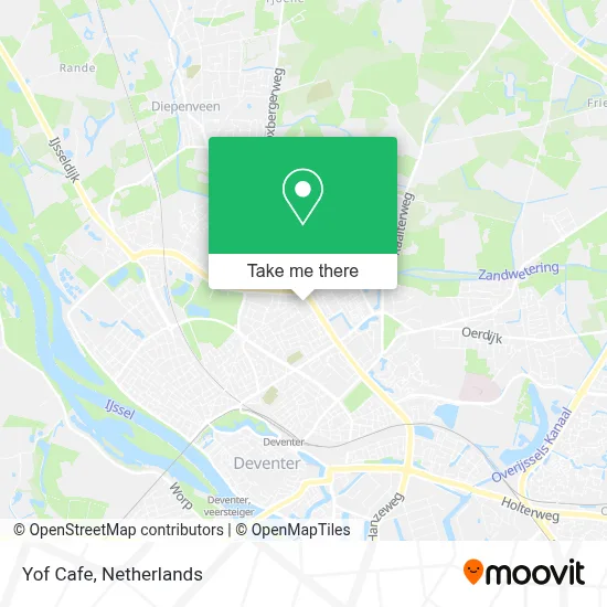 Yof Cafe map