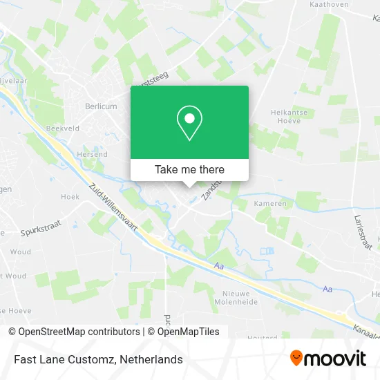 Fast Lane Customz map