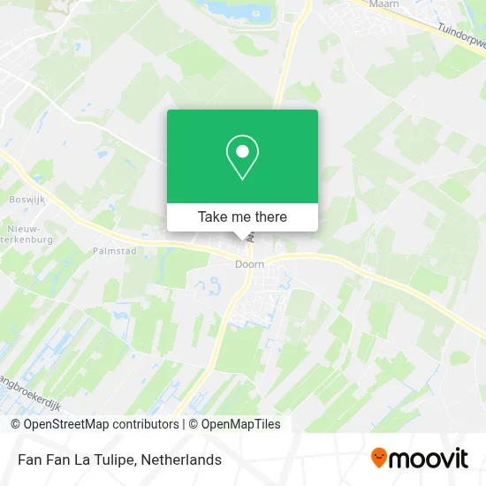 Fan Fan La Tulipe map