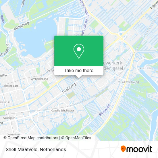 Shell Maatveld Karte