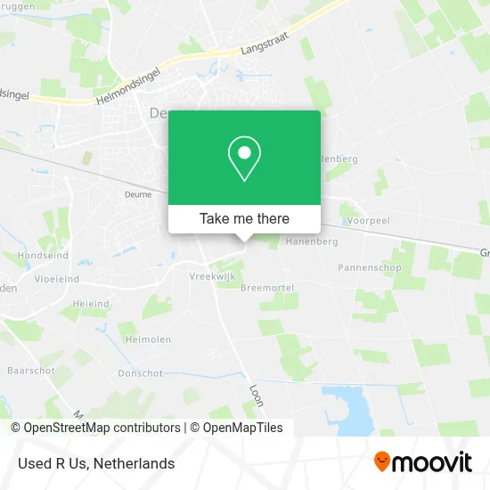 Used R Us map