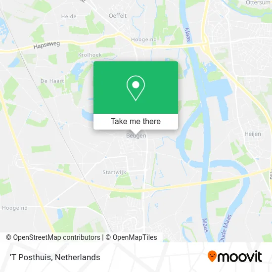 'T Posthuis map