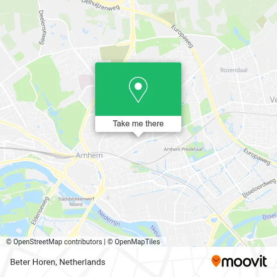 Beter Horen map