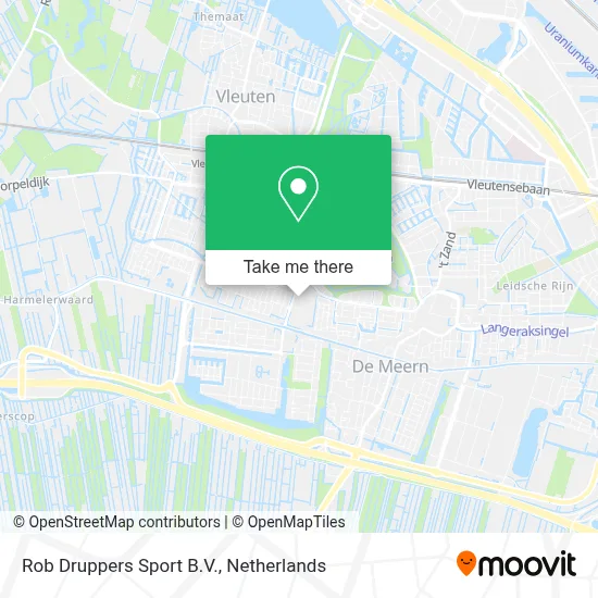 Rob Druppers Sport B.V. map