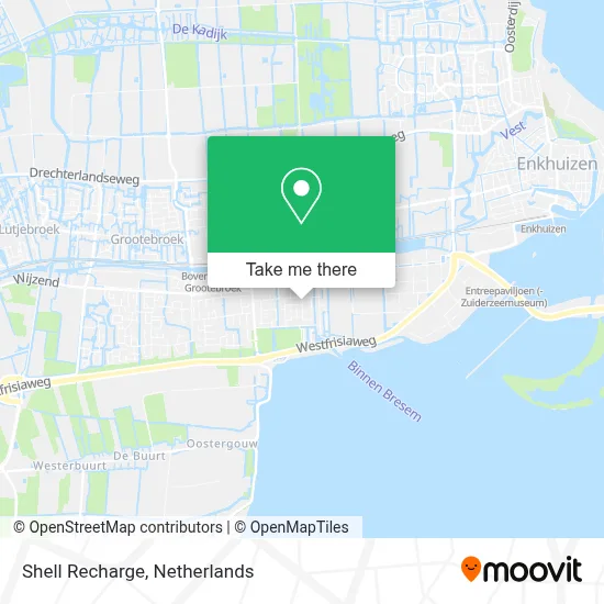Shell Recharge map