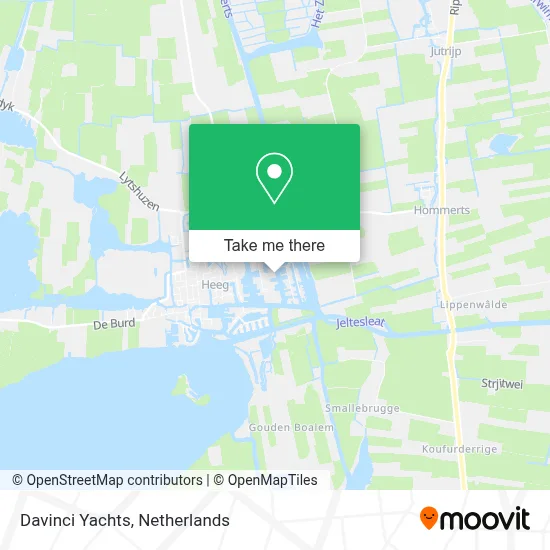 Davinci Yachts map