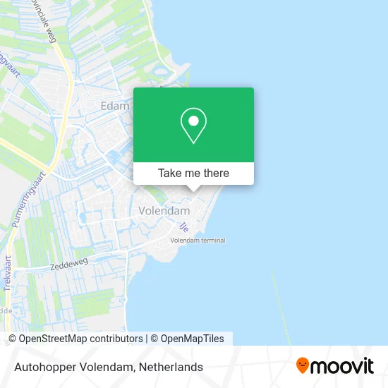 Autohopper Volendam Karte