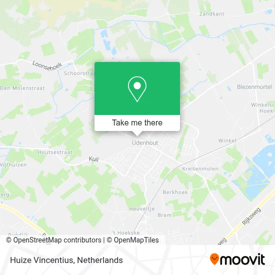 Huize Vincentius map