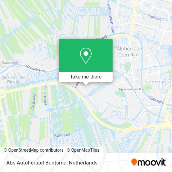 Abs Autoherstel Buntsma map