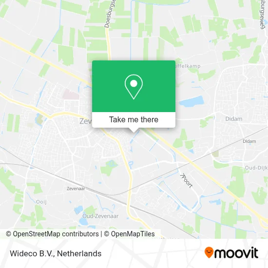 Wideco B.V. map