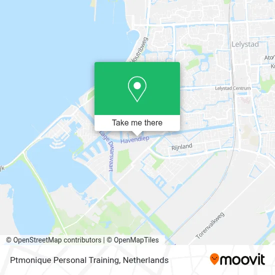 Ptmonique Personal Training map