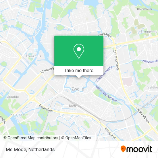 Ms Mode map