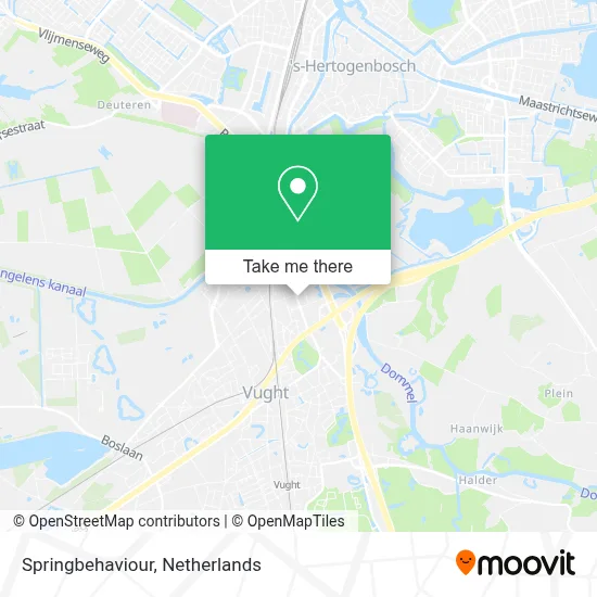 Springbehaviour map