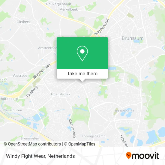 Windy Fight Wear map