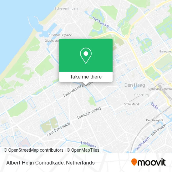 Albert Heijn Conradkade map
