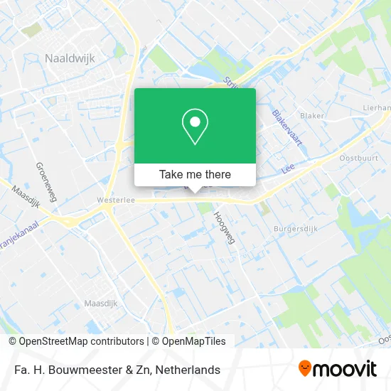 Fa. H. Bouwmeester & Zn map