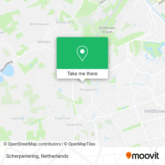 Scherpenering map