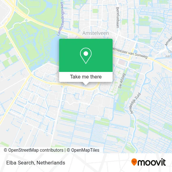 Elba Search map