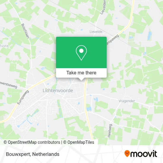 Bouwxpert map