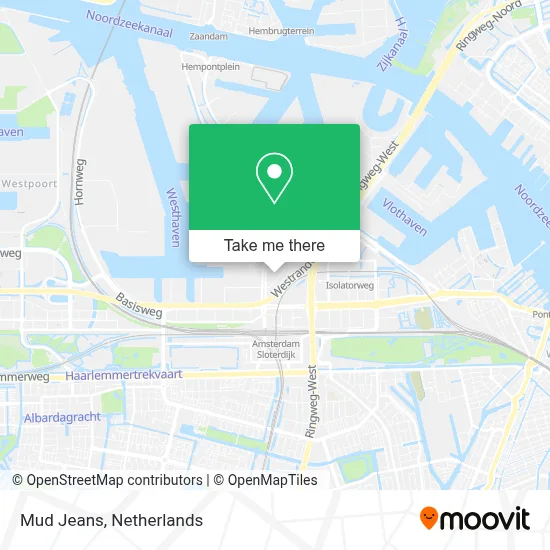 Mud Jeans map