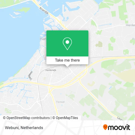 Webuni map