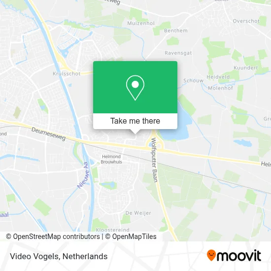Video Vogels map