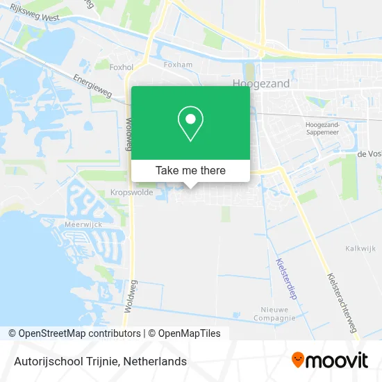 Autorijschool Trijnie map