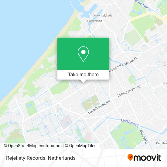 Rejellety Records map