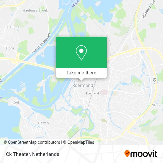 Ck Theater map