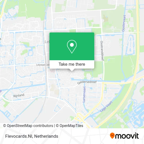 Flevocards.Nl map