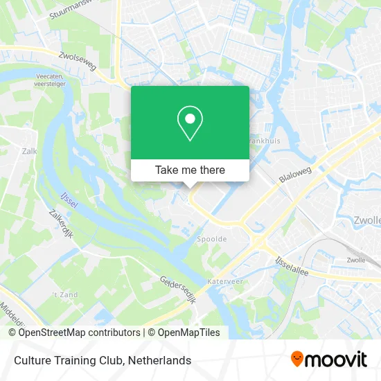 Culture Training Club map