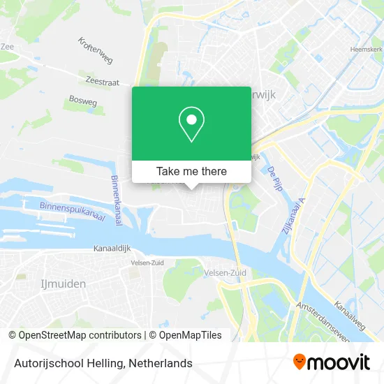Autorijschool Helling Karte