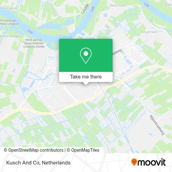 Kusch And Co map