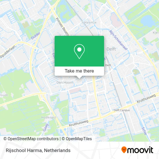 Rijschool Harma map