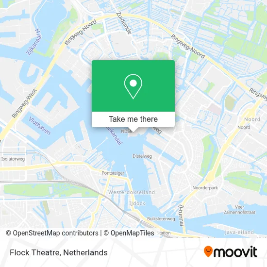 Flock Theatre map