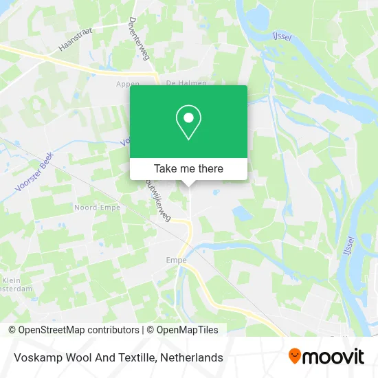 Voskamp Wool And Textille map